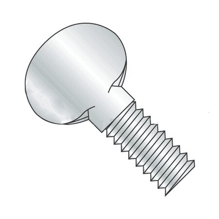 Thumb Screw, 5/16-18 Thread Size, Spade, Zinc Plated Steel, 3/4 In Lg, 1000 PK